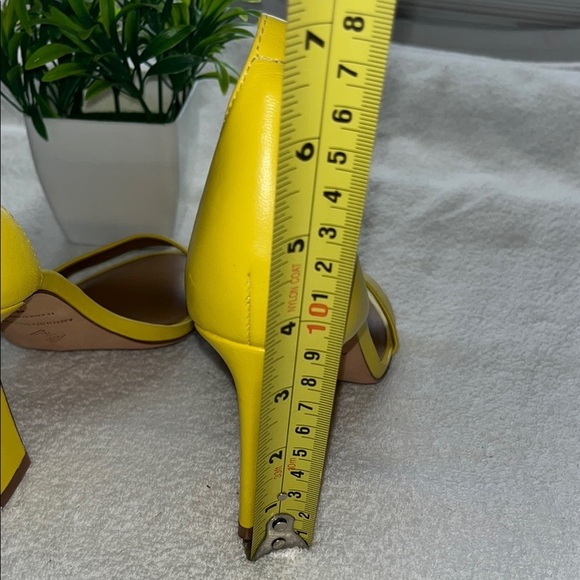 Antonio melani Yellow Heels Elegant Satin Design - Picture 4 of 13
